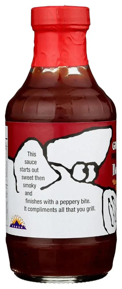 Grumpys Red Bold XX Kansas Style BBQ Sauce 16oz (454gm) - Chile Mojo