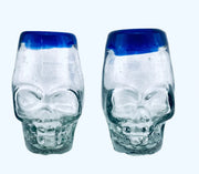Handmade Mexican Calavera Skull Shot Glass - Chile Mojo
