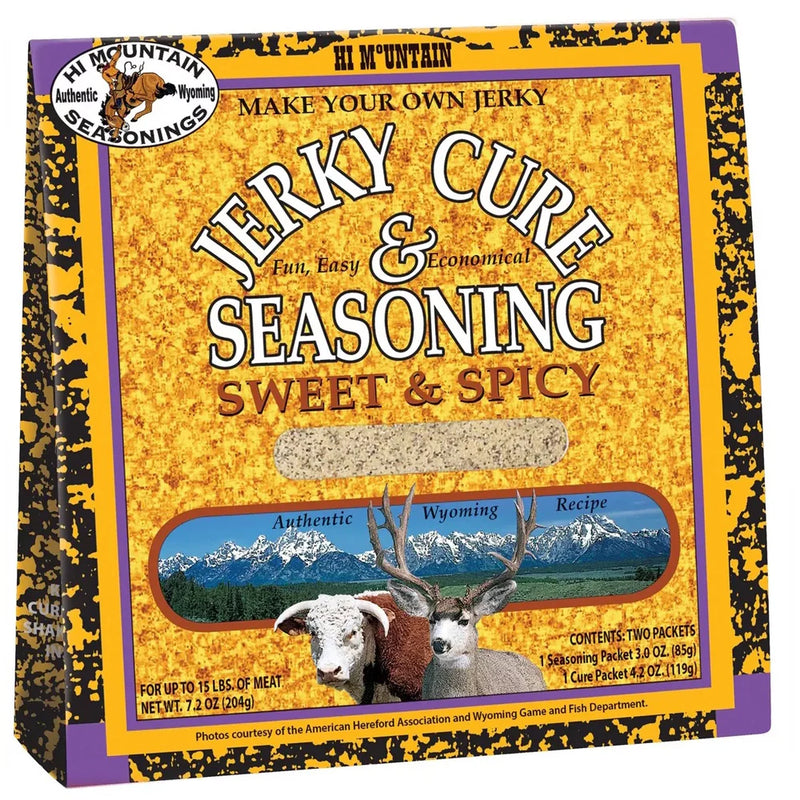 Hi Mountain Jerky Cure & Seasoning. Sweet & Spicy 204gm