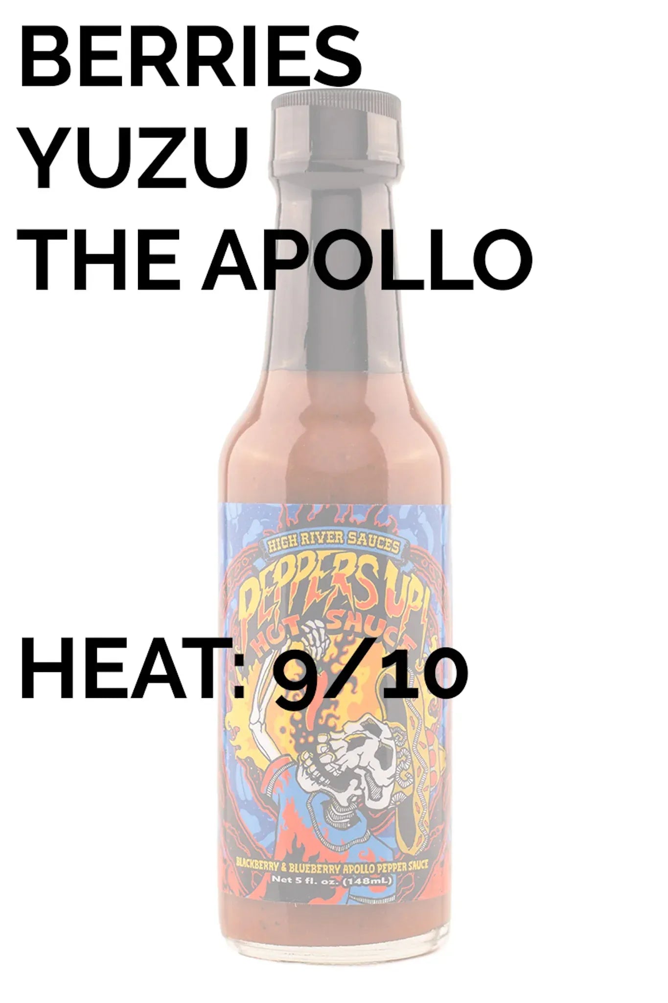 High River Sauces Peppers Up Hot Sauce 5oz (148ml) - Chile Mojo
