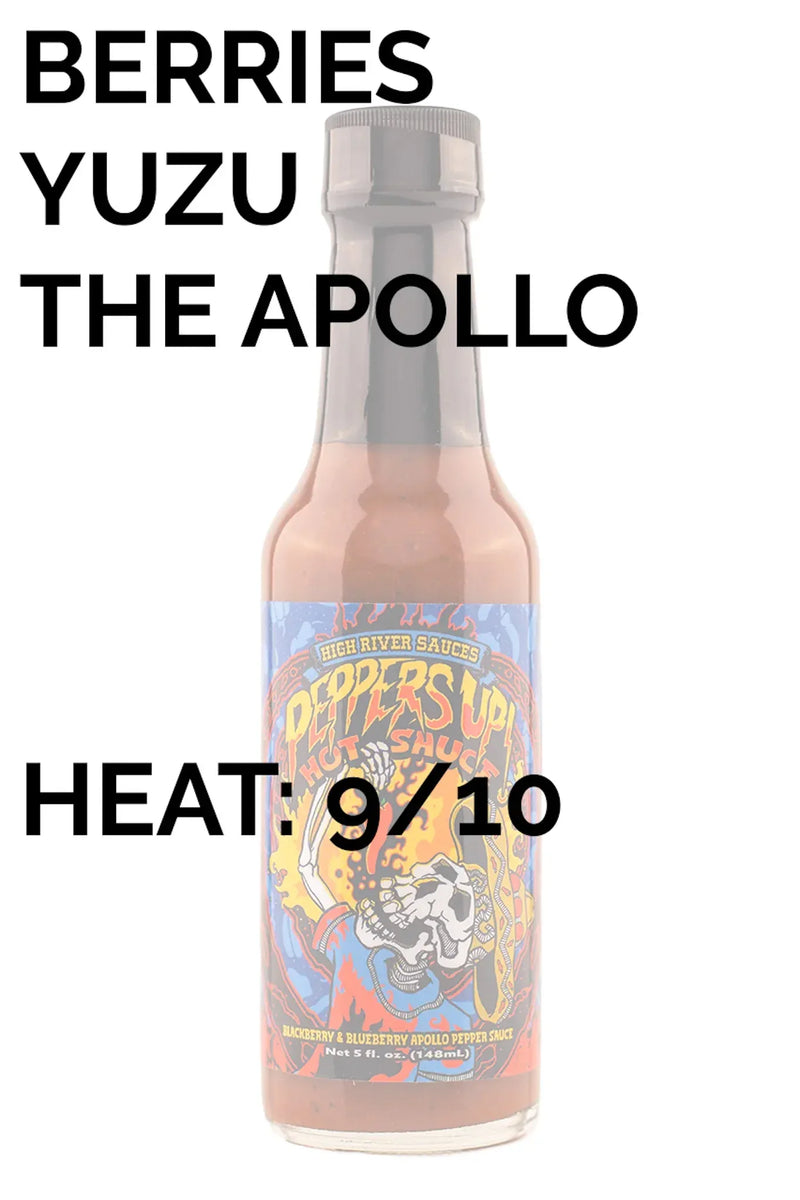 High River Sauces Peppers Up Hot Sauce 5oz (148ml) - Chile Mojo