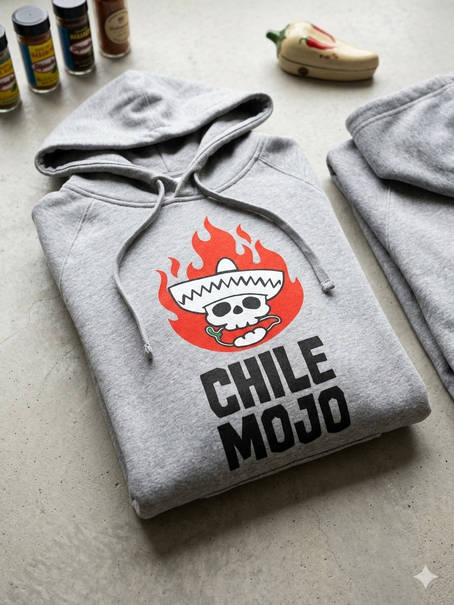Chile Mojo Hoody Grey - Small
