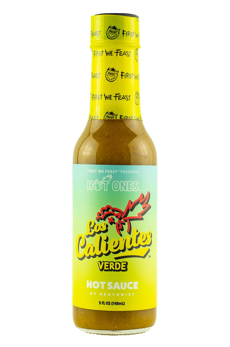 Los Calientes VERDE Hot Ones Hot Sauce 5oz (148ml)