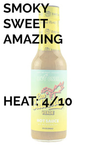 Los Calientes VERDE Hot Ones Hot Sauce 5oz (148ml) - Chile Mojo