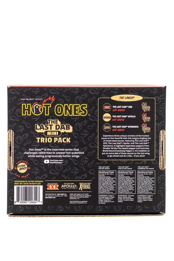 The Hot Ones - The Last Dab Mini Hot Sauce Trio - Chile Mojo
