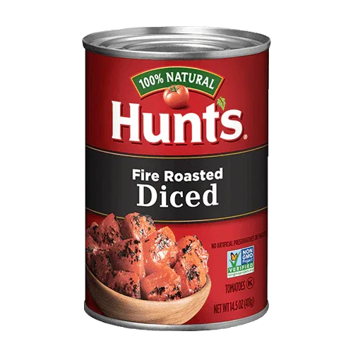 Hunts Fire Roasted Diced Tomatoes 411gm - Chile Mojo
