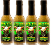 Hellfire Infierno De Ajo Verde The Ultimate Taco Sauce 150ml - Chile Mojo