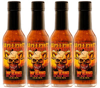 Hellfire Infierno De Ajo Rojo Hot Sauce 150ml - Chile Mojo