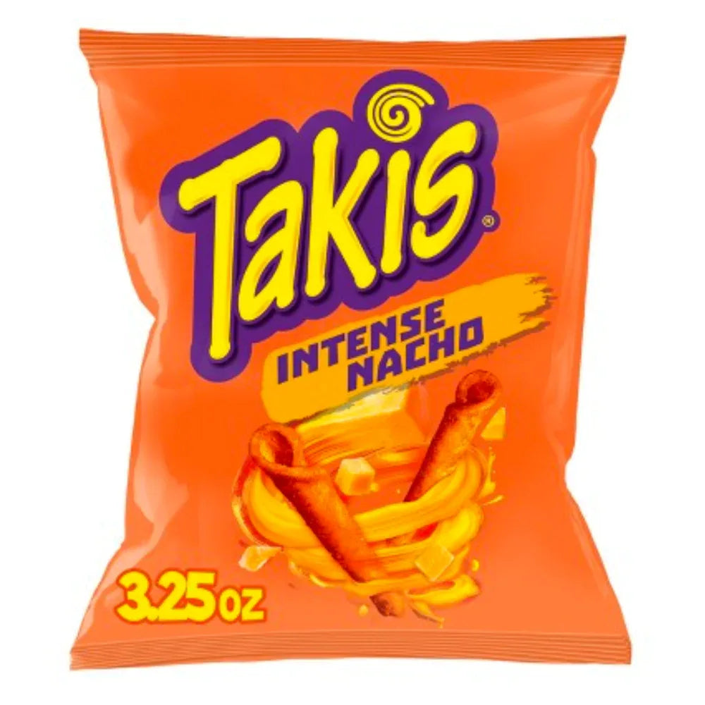 Takis NACHO Cheese Tortilla Chips 3.25oz (92gm) - Chile Mojo