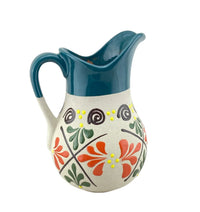 Mexican Ceramic Water Pitcher - Jarra de Ceramica Decorada - Chile Mojo