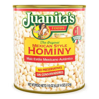 Hominy Mexican Style Juanitas A10 (3.12kg) - Chile Mojo