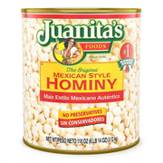 Hominy Mexican Style Juanitas A10 (3.12kg) - Chile Mojo