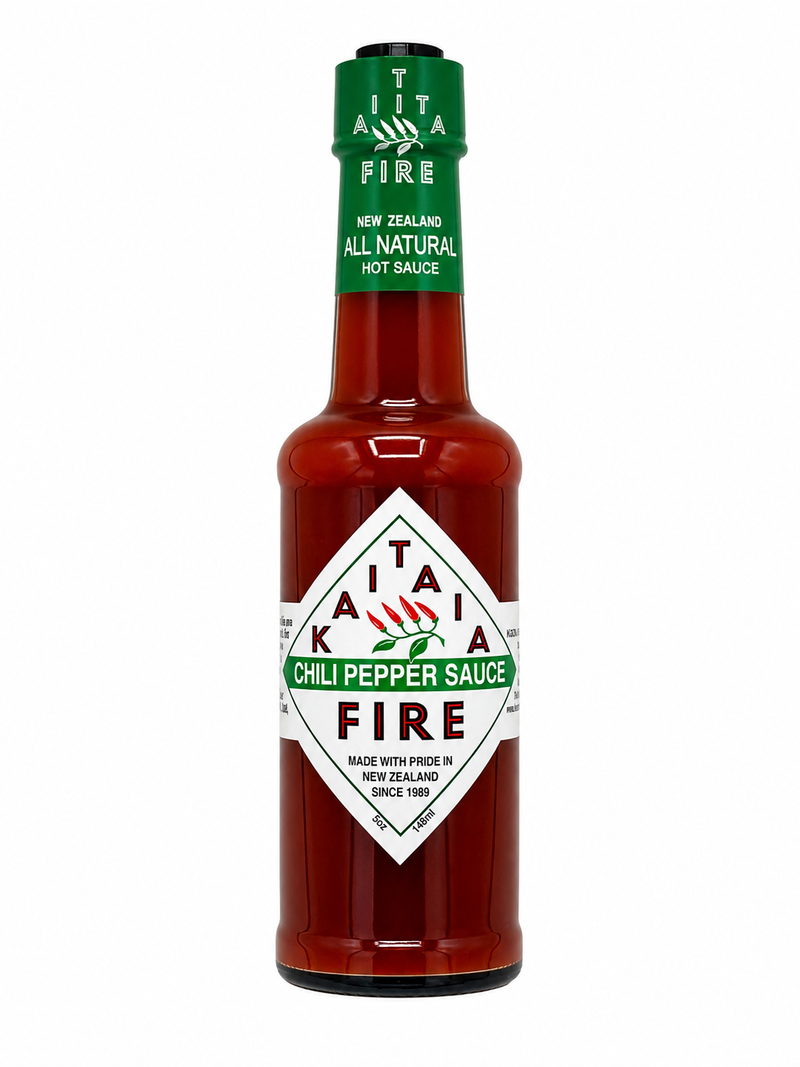 Kaitaia Fire Chili Pepper Sauce 148ml (5oz)