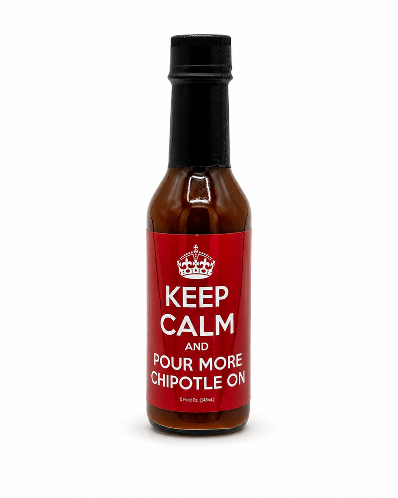 Keep Calm Chipotle Hot Sauce 5oz (148ml)