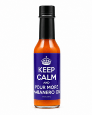 Keep Calm Habanero Hot Sauce 5oz (148ml)