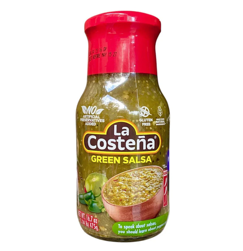 La Costena Salsa Mexicana Green Tomatillo 475gm - Chile Mojo