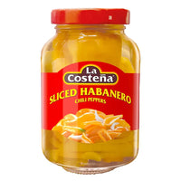 La Costena Sliced Habanero Peppers 210gm - Chile Mojo