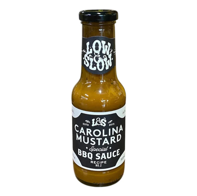Low n Slow BBQ Sauce Carolina Mustard Recipe 300ml - Chile Mojo