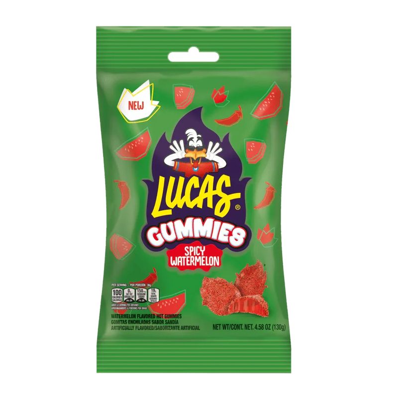 Lucas Gummies Spicy Watermelon 130gm - Chile Mojo