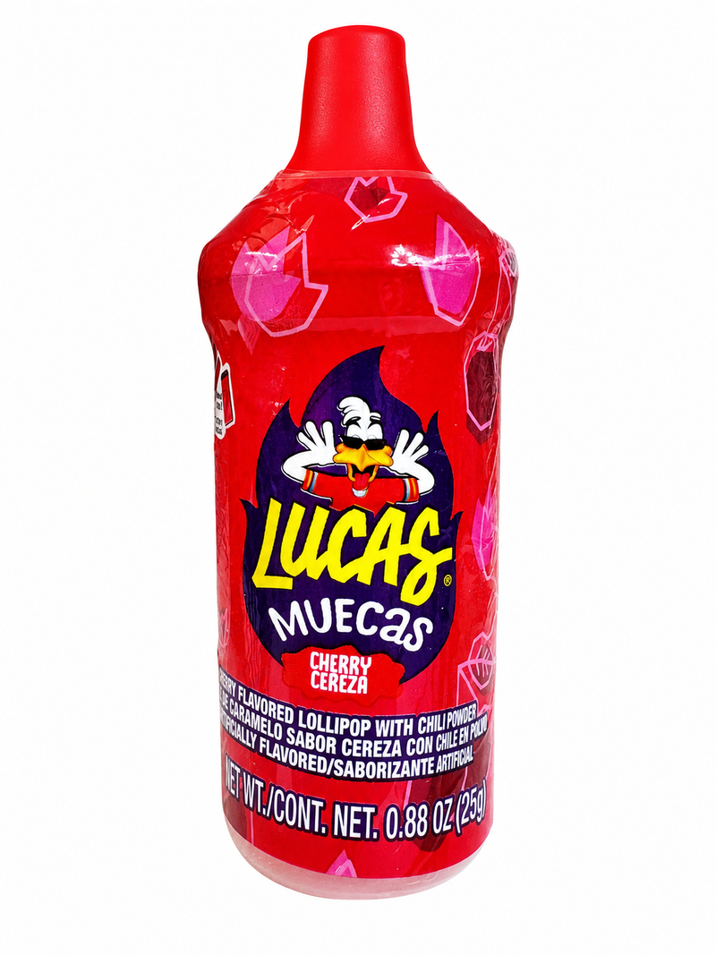 Lucas Muecas Cherry Mexican Powder Candy - single 25gm
