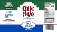 Chile Mojo Hot Sauce Garlic Habanero 148ml (5oz) - Chile Mojo