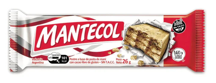 Mantecol - Argentinian peanut butter nougat bar 64g - Chile Mojo