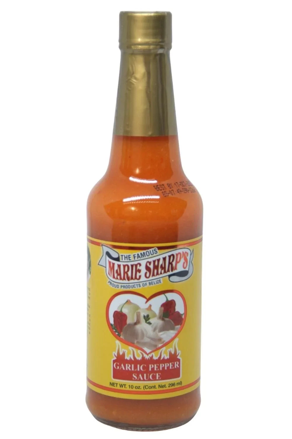 Marie Sharps Garlic Habanero Pepper Sauce 296ml (10oz) - Chile Mojo