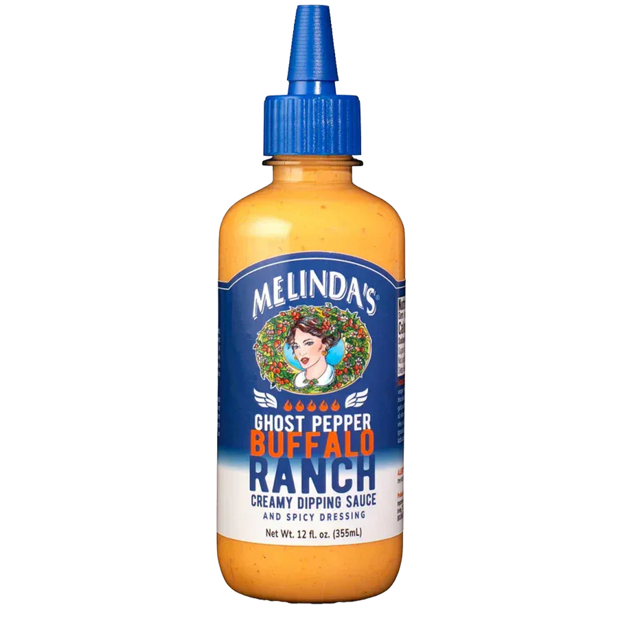 Melindas Ghost Pepper Buffalo Ranch Creamy Dipping Sauce 355ml - Chile Mojo