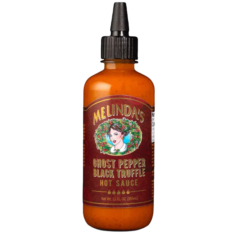 Melindas Black Truffle GHOST Hot Sauce 355ml - Chile Mojo