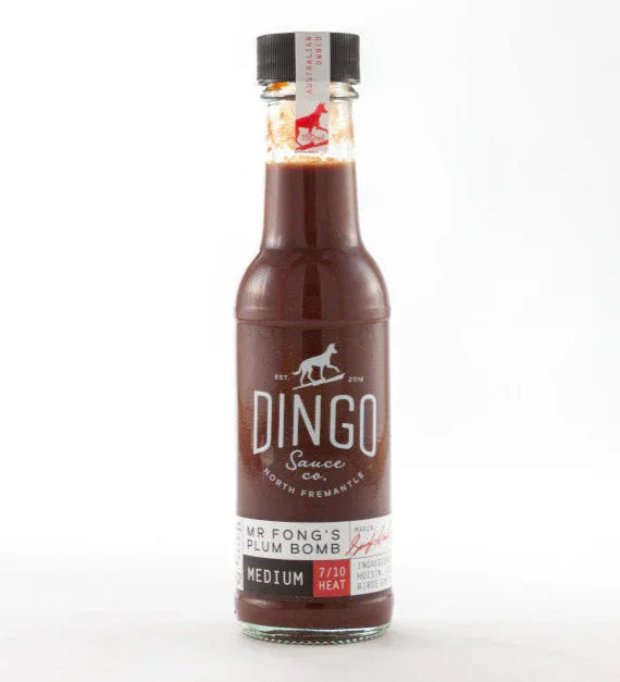 Dingo Sauce Co. Mr. Fongs Plum Bomb Hot Sauce 150ml - Chile Mojo