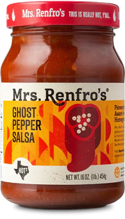 Mrs Renfro Ghost Pepper Salsa 1lb - 454gm - Chile Mojo
