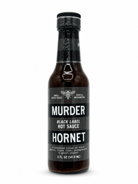 Murder Hornet Black Label Hot Sauce 5oz. (148ml)