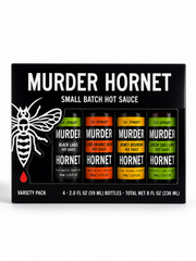 Murder Hornet Variety Pack of 4. 2oz. (59ml)