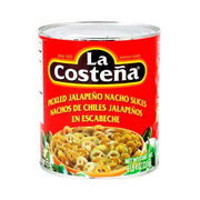 Chiles Sliced Jalapeno Nachos La Costena A10 (2.8kg) - Chile Mojo