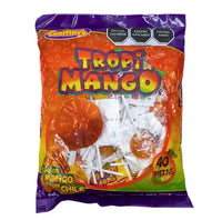 Chompys Tropi Mango - Spicy Mango Lollipop - Chile Mojo