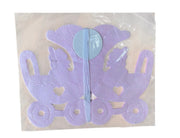 Papel Picado - accordian Baby Shower - pram - 23cm x 16cm - 7 ft - Chile Mojo