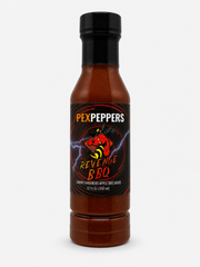 PexPeppers Revenge BBQ Sauce - Smoky Habanero Apple. 12oz (350ml)