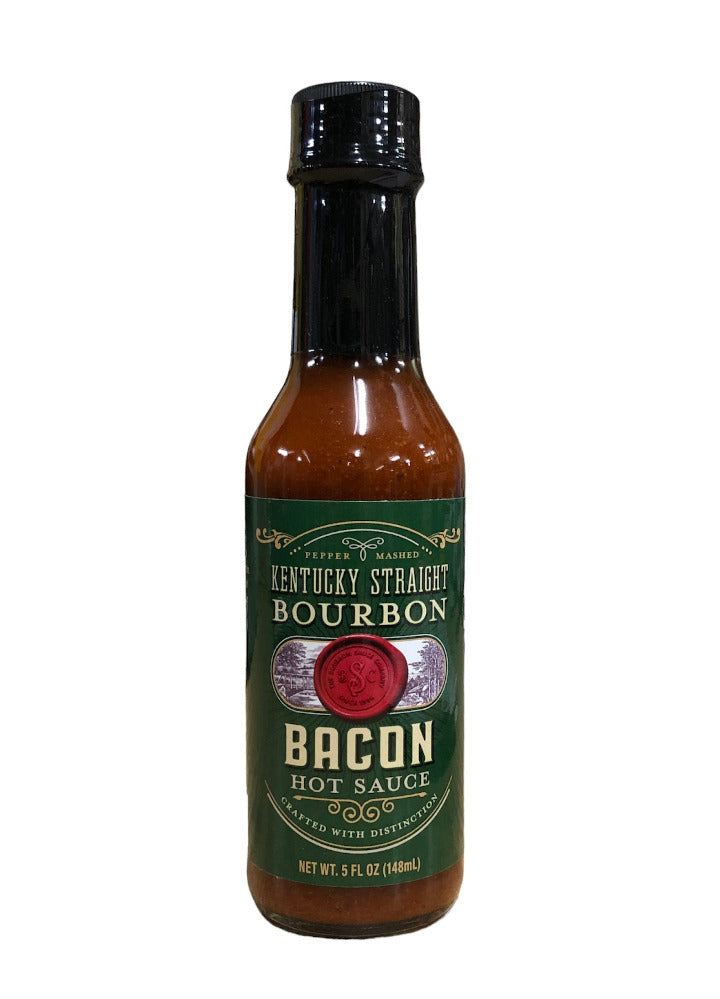 Kentucky Straight Bourbon Bacon Jalapeno Hot Sauce 148ml
