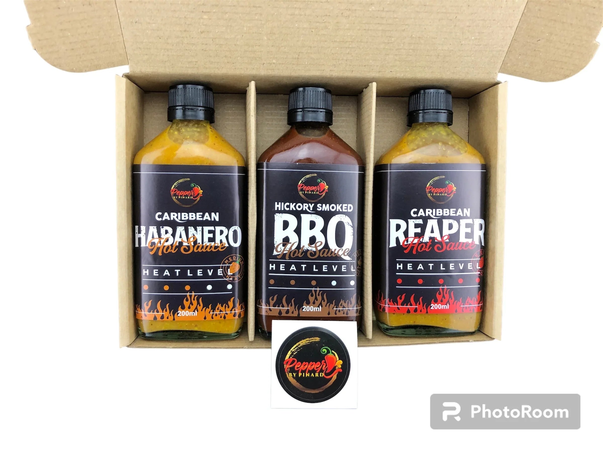 Hot Sauce by Pinard Gift Pack (3 x 200ml) - Chile Mojo