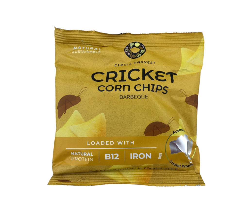 Cricket Corn Chips - BBQ 50gm