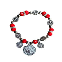 San Benito (St Benedict) charm bracelet - Chile Mojo