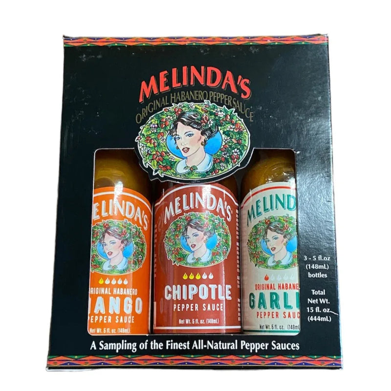 Melindas Gift Pack - 3 flavours - Medium - Chile Mojo