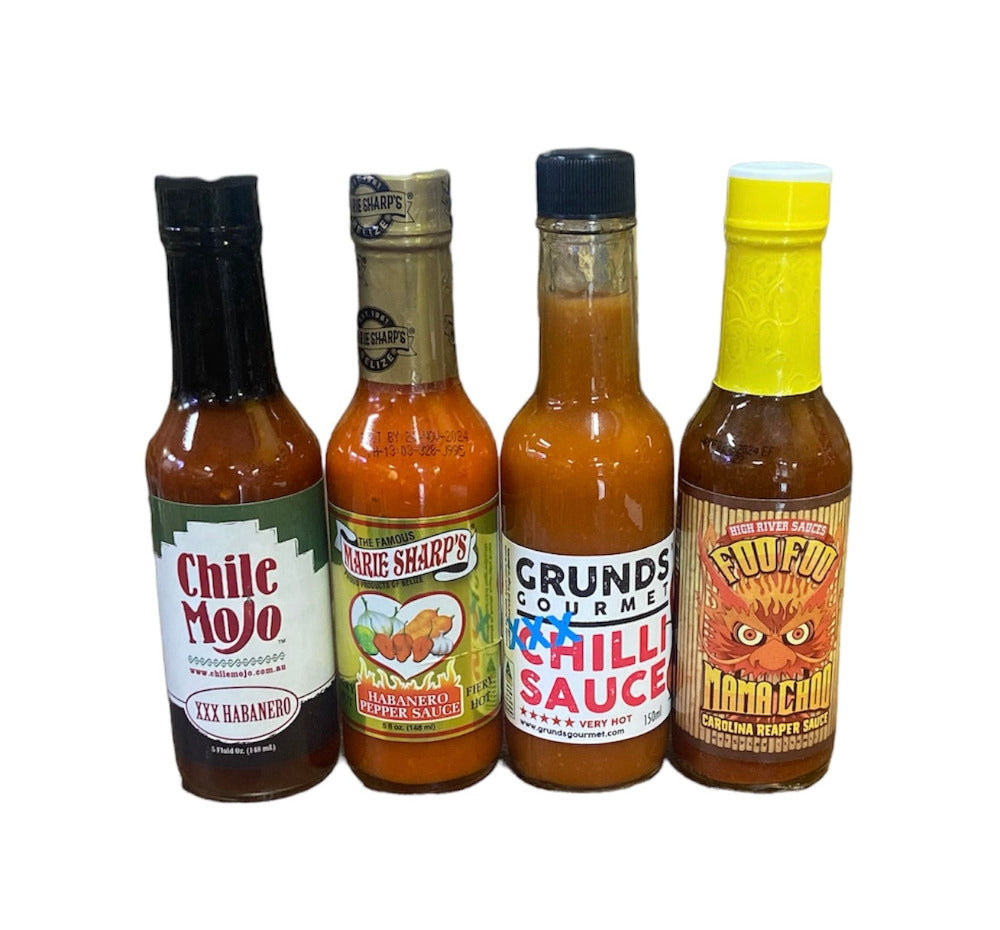 Hot Sauce Collection for those who want flavour with a satisfying burn