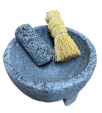 Molcajete mortar and pestle - natural Mexican volcanic stone - Chile Mojo