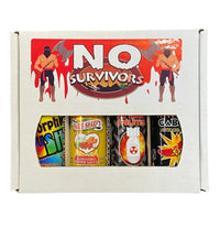 No Survivors Hot Sauce Box (4 x 150ml) - Chile Mojo