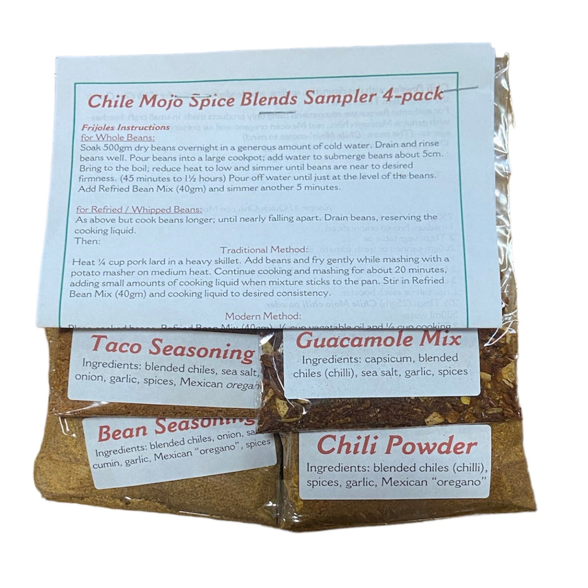 Chile Mojo Spice Blends Sampler