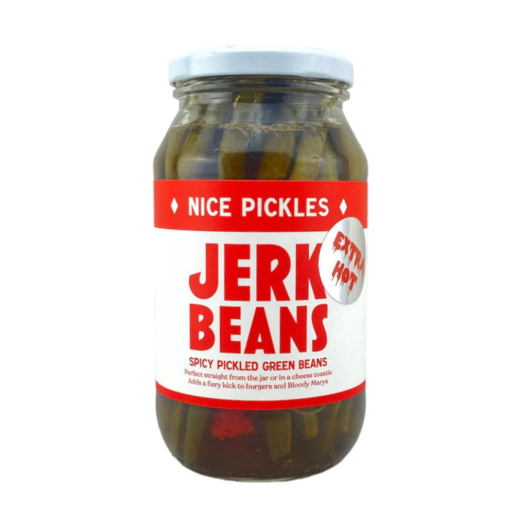 Nice Pickles - Jerk Beans HOT 500gm