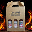 Grunds Gourmet HOT Sauce Gift Pack (3 x 150ml)