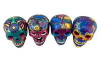 Calavera colored ceramic Skull Large 14cm-16cm - Chile Mojo