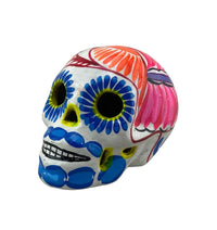 Calavera colored ceramic Skull Large 14cm-16cm - Chile Mojo